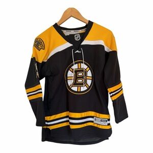 Reebok Boston Tyler Seguin Black and Yellow Hockey Jersey19 youth L/XL